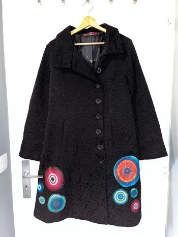 Manteau Desigual noir, taille L