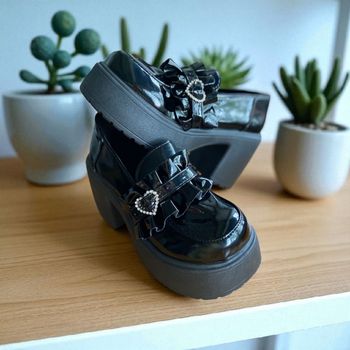 Chaussure en cuire Goth style decontractés (36)