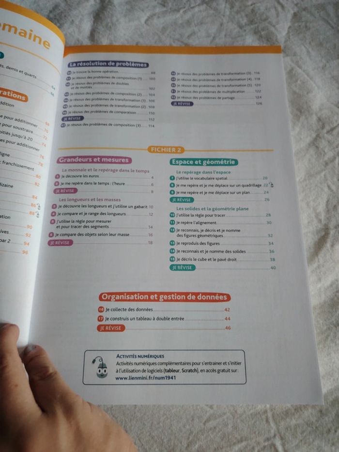 Fichier outils pour les maths CP 2024 - photo numéro 3