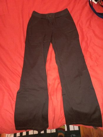 Pantalon marron bien taillé 36/38