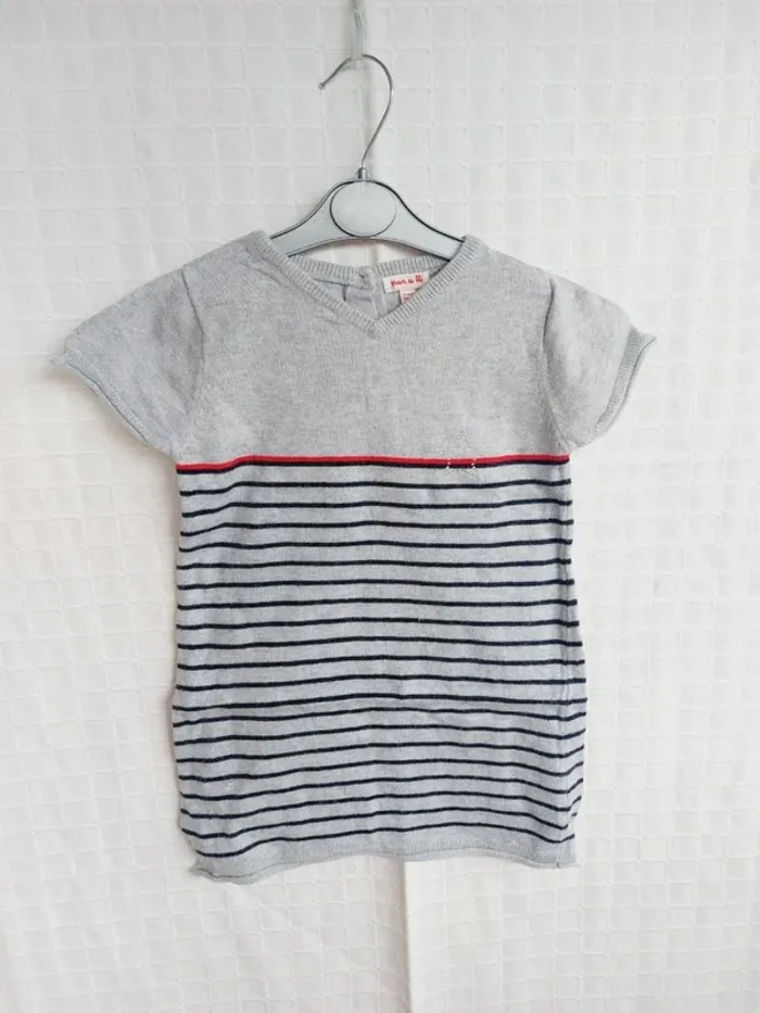 Pull long Grain de Blé  36 mois