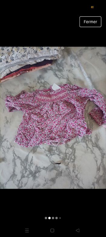 Lot haut manche longue