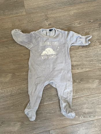 Pyjama velours 12 mois