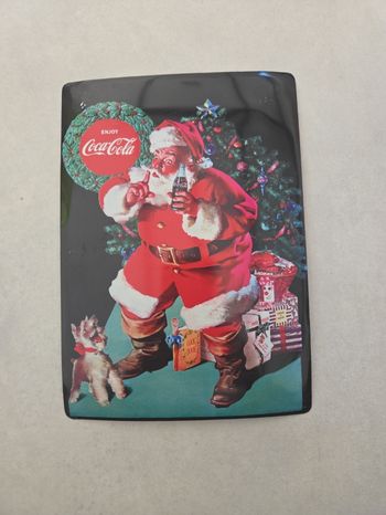 Plaque métallique coca cola 