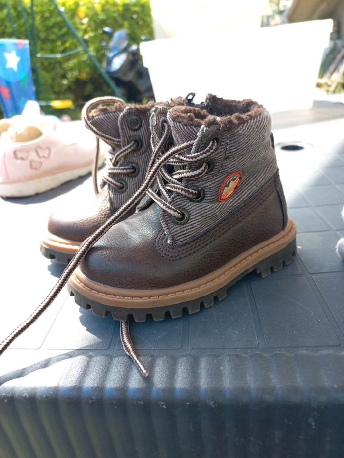 Bottines fourrées