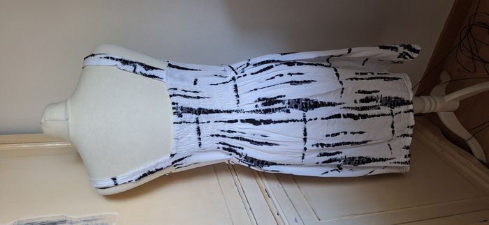 Robe à bretelles Blanc du Nil taille S/M - photo numéro 2