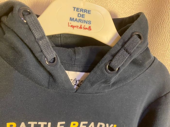 Pull sweat Pokemon à capuche bleu marine 6 ans Nintendo - photo numéro 4