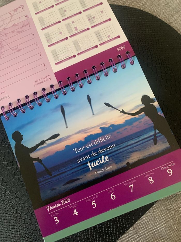 Calendrier 2025 « esprit serein » - photo numéro 4