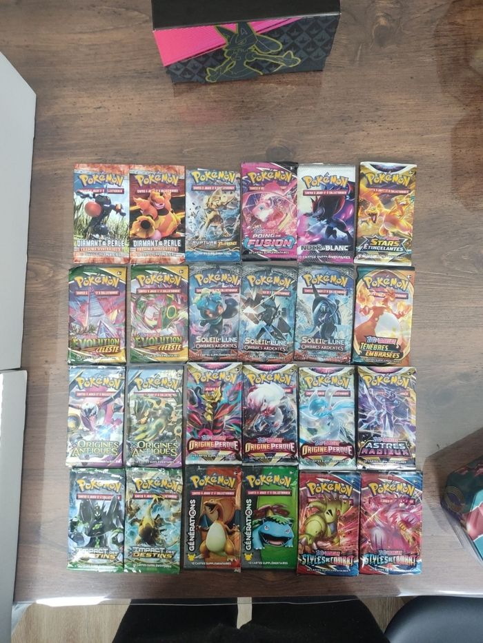 Pokebox + boosters vide