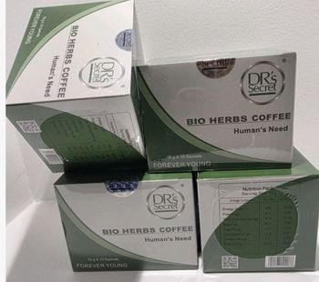 CAFÉ BIO DOCTEUR SECRET 4  BOITES DE 10 SACHETS 