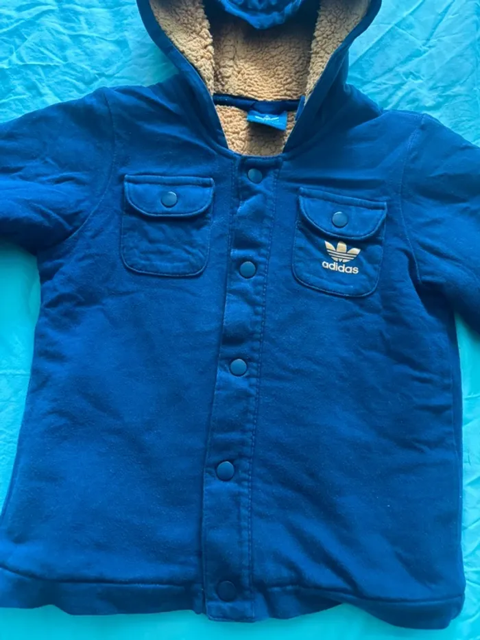 Veste chaude Adidas 2/3 ans - photo numéro 2