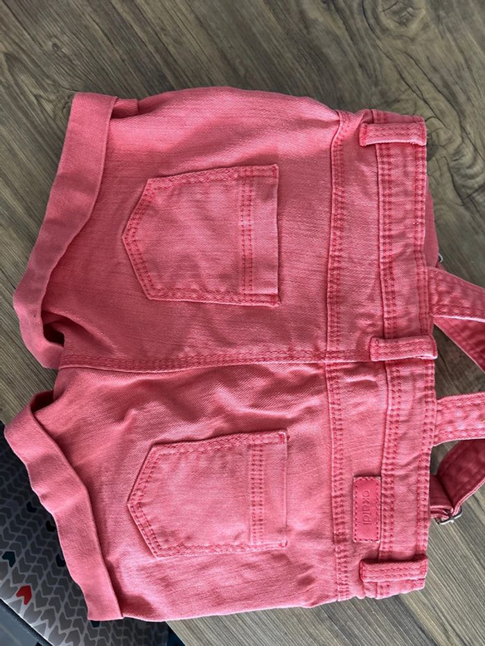 Salopette short en jean Okaïdi 5 ans - photo numéro 4