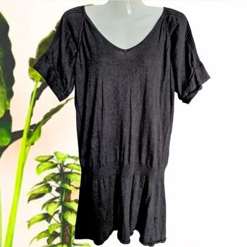 Superbe pull tunique col V 