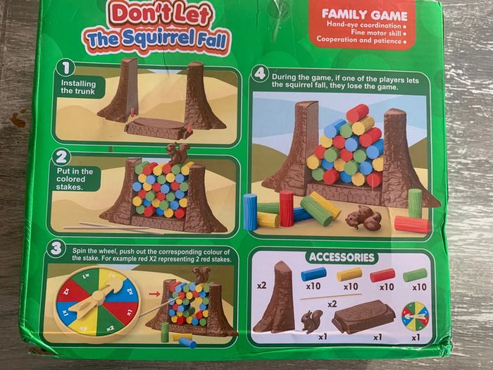 Jeu de société : l’écureuil en équilibre - photo numéro 2