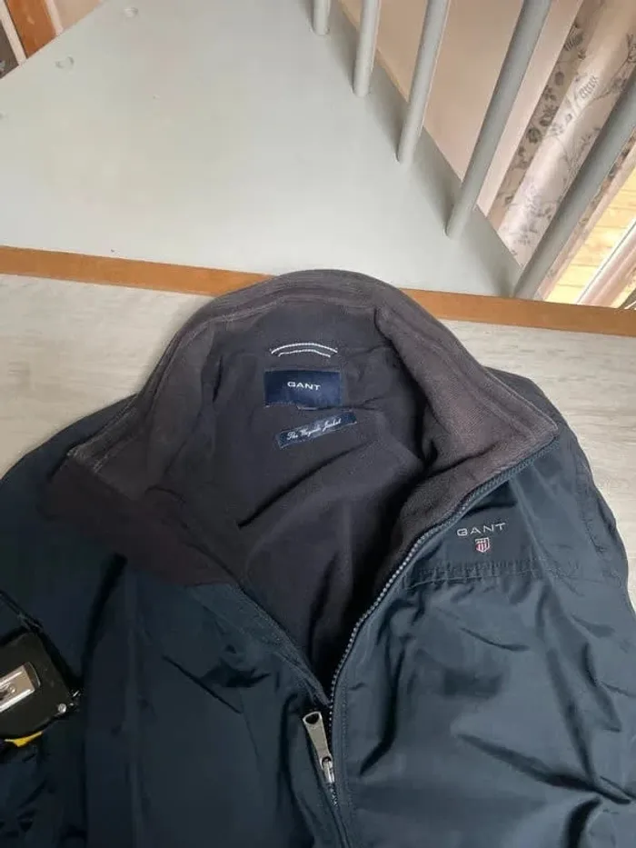 Gant coat jacket navy blue Mens M - photo numéro 16