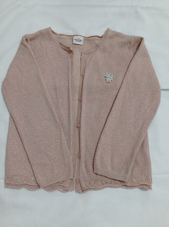 Gilet rose brillant marque tape à l'oeil