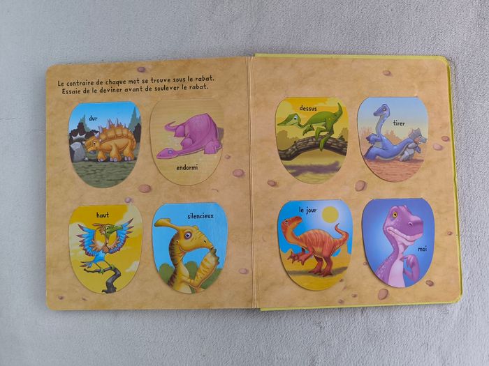 Livre Où es-tu petit dinosaure Usborne - photo numéro 6