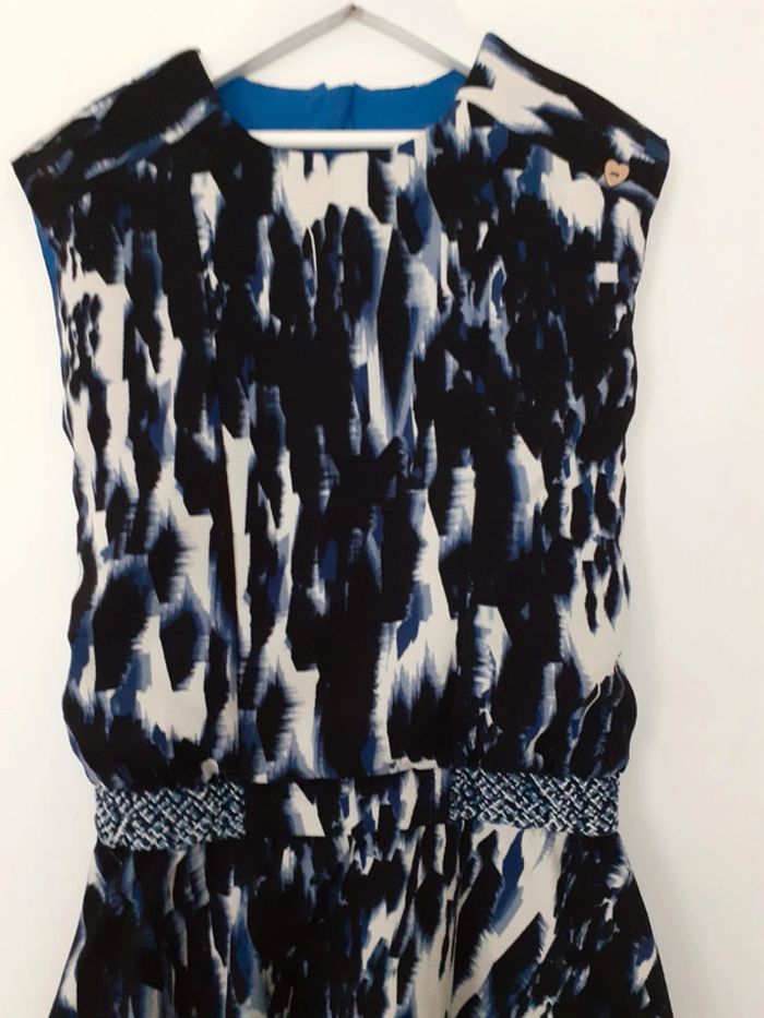 Robe fille bleu 8 ans Catimini - photo numéro 2