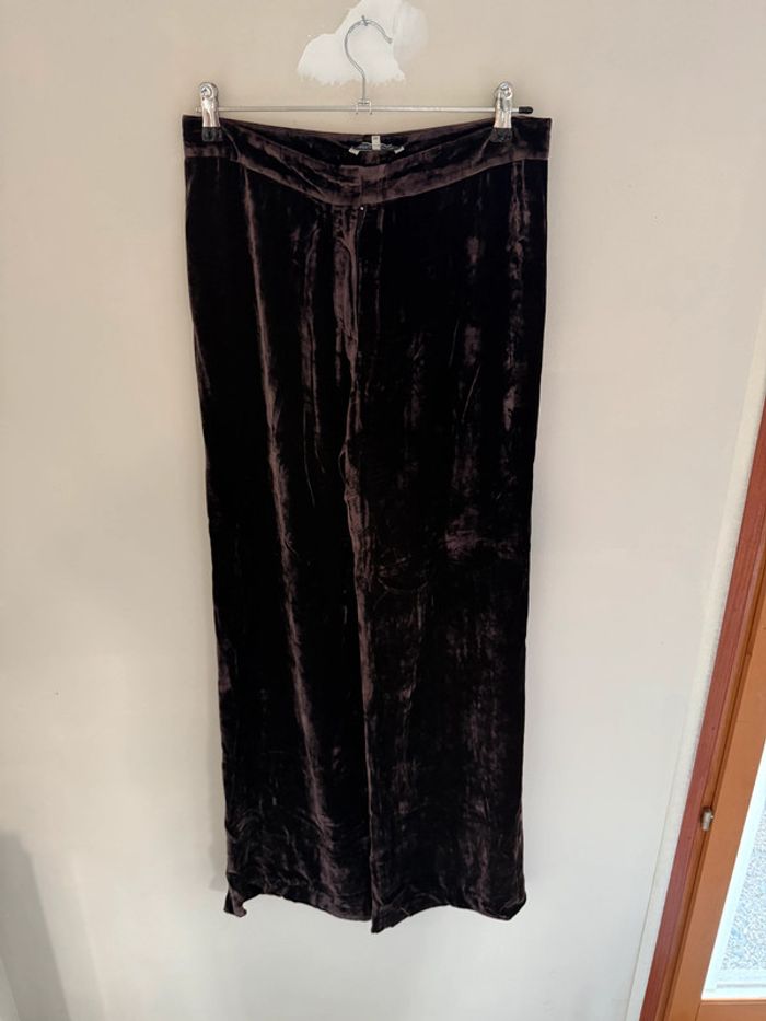 Pantalon velours marron - photo numéro 4