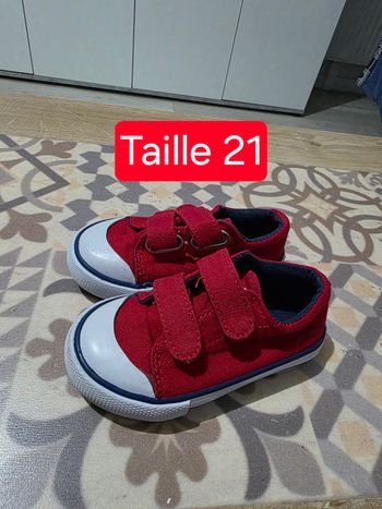 Lot 4 paires chaussures garçon (Tailles 20 & 21) - Bellamy, Snoopy...