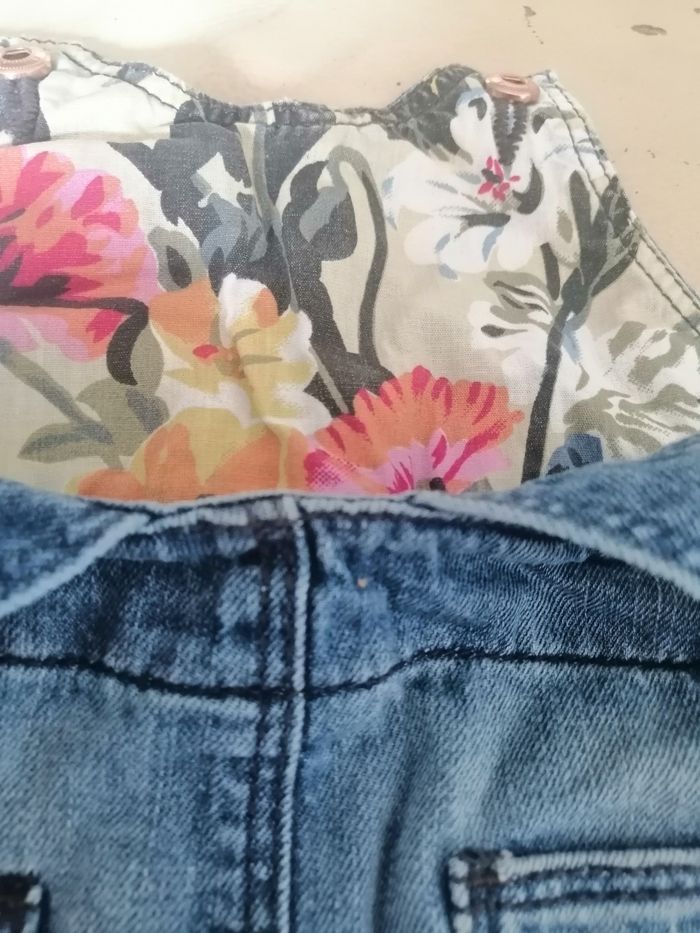 Robe jean Zara 3 /6 mois - photo numéro 2