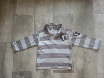 Polo manches longues épais  garçon 3ans