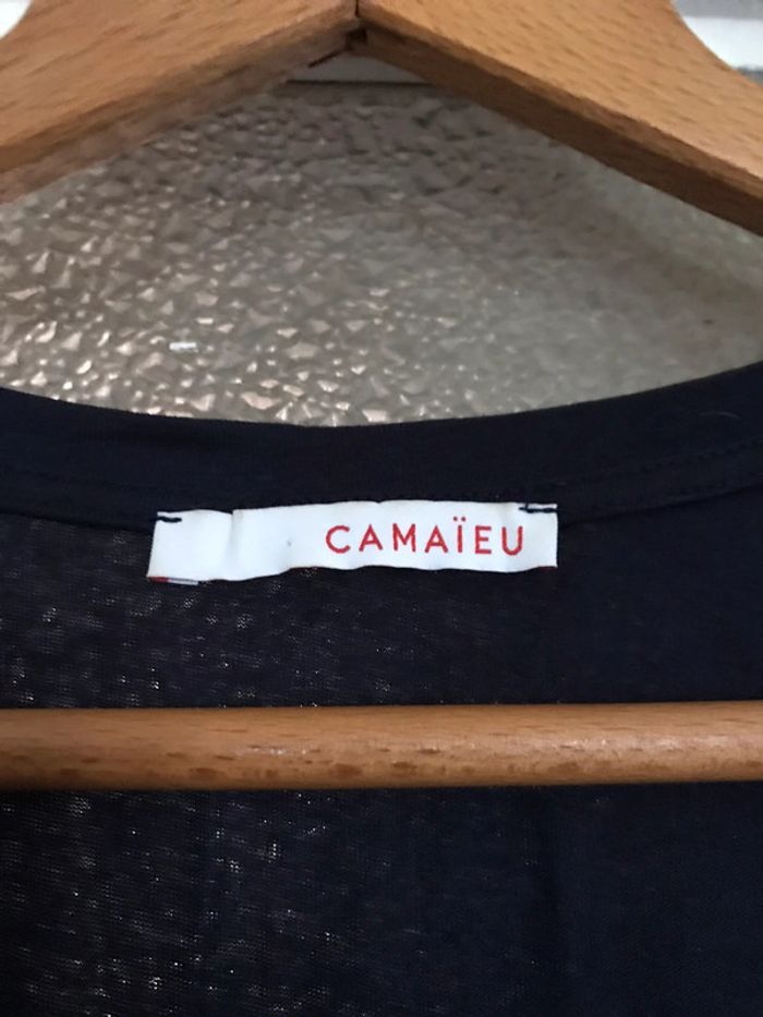 Lot de 3 hauts/t-shirts de marque Camaïeu en taille S et XS - photo numéro 13