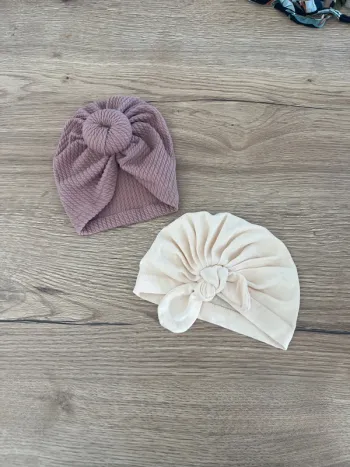 Lot de 2 bonnets
