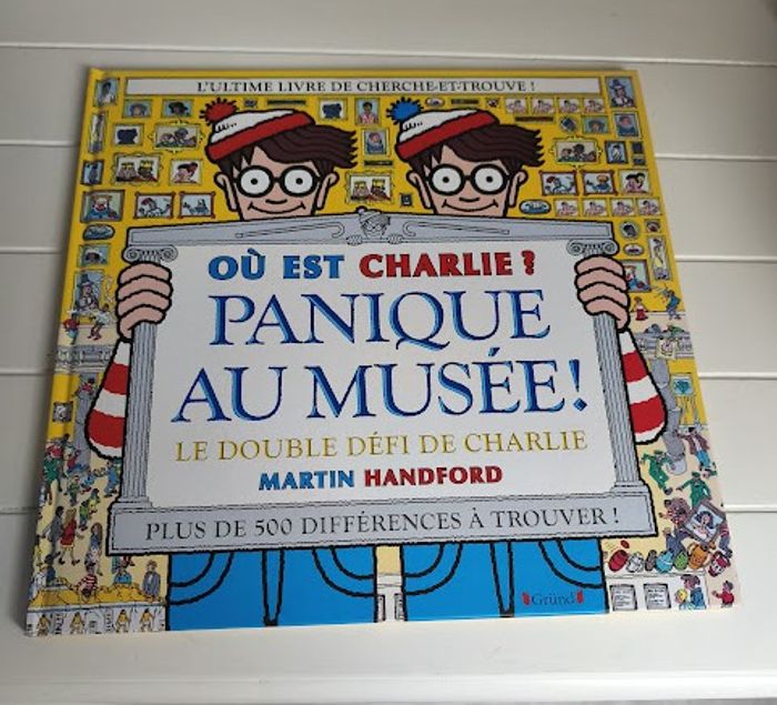 Livre où est Charlie, Panique au musée