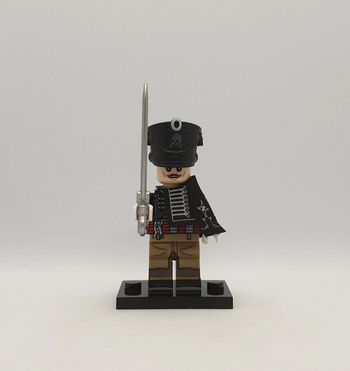 💂 Figurine Guerres Napoléoniennes - Hussard de la Mort Prussien - (Style Lego) 💂