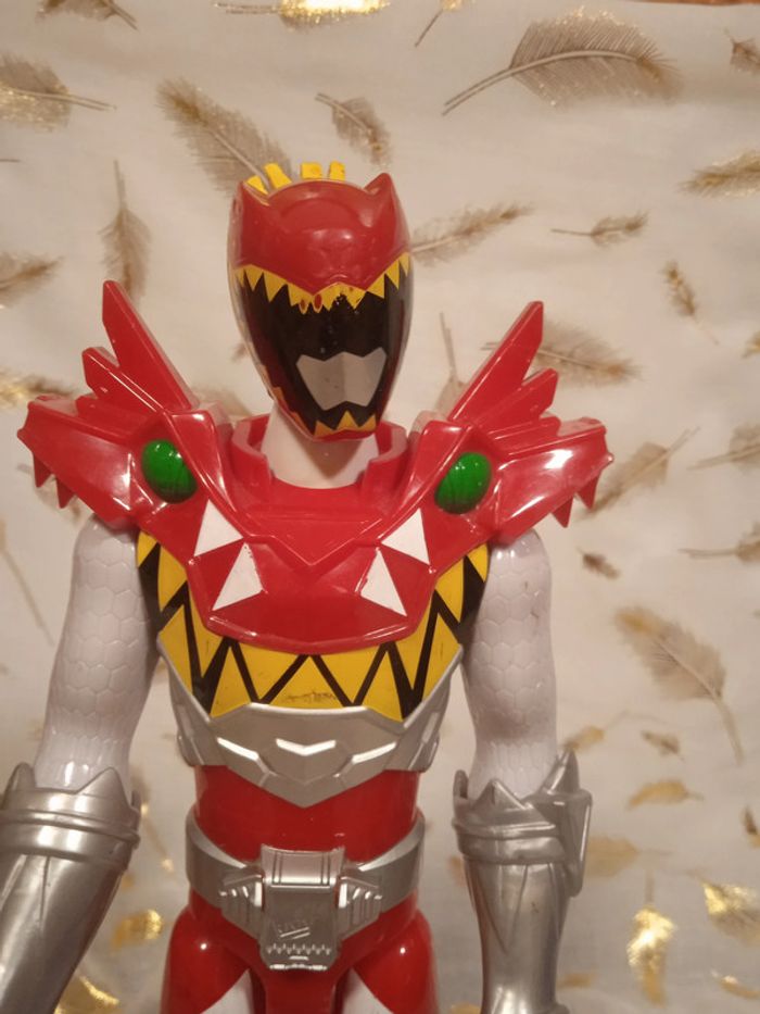 figurine  30 cm '' power rangers rouge - photo numéro 2