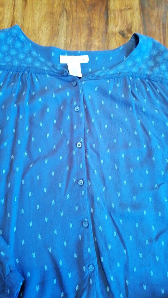 Chemisier bleu marine - photo numéro 2