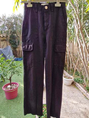 Pantalon cargo noir