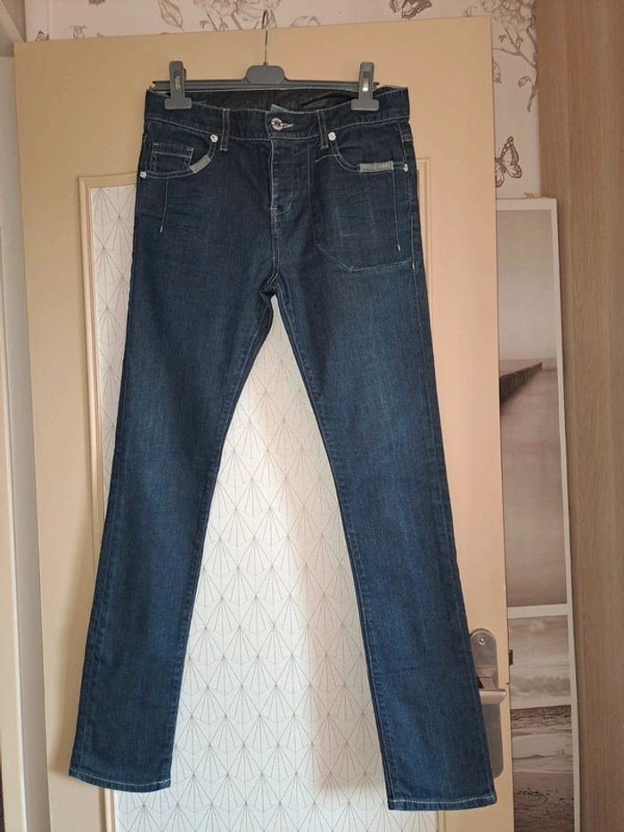 Jean homme 38 bleu comme neuf jamais porté tipster la redoute