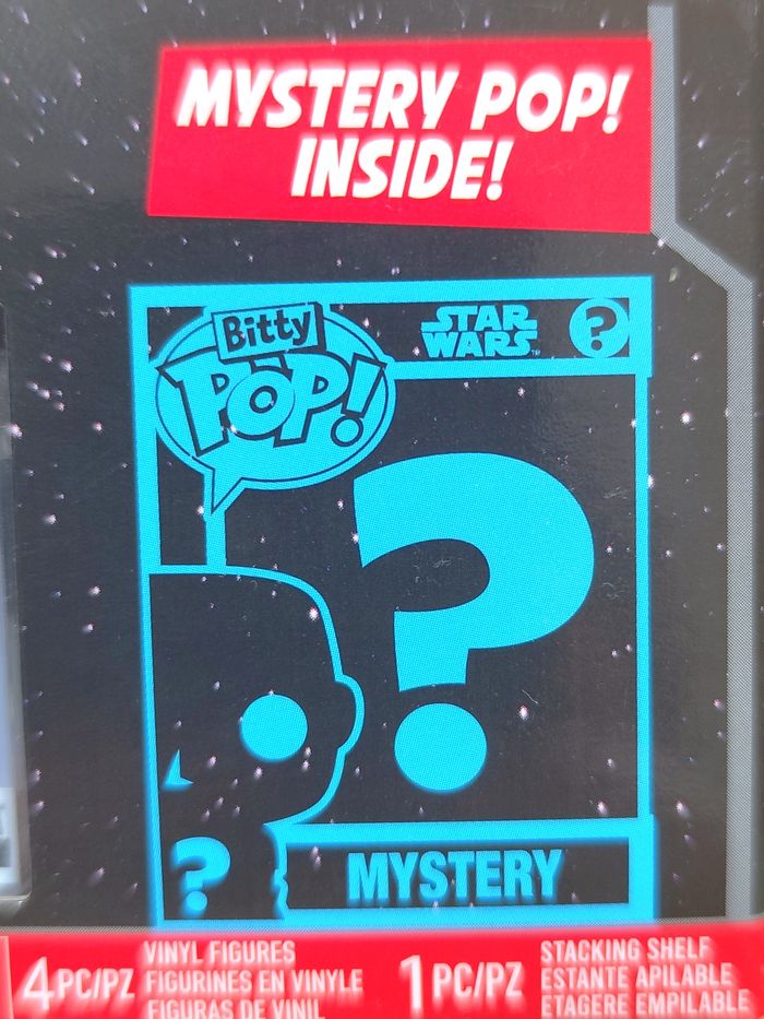 Lot 2 Boîtes Funko Bitty Pop! Star Wars - 8 Figurines (Darth Vader, Leia...) - photo numéro 10