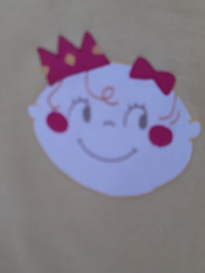 body jaune manches longues fille - couronne - 3 mois - photo numéro 3