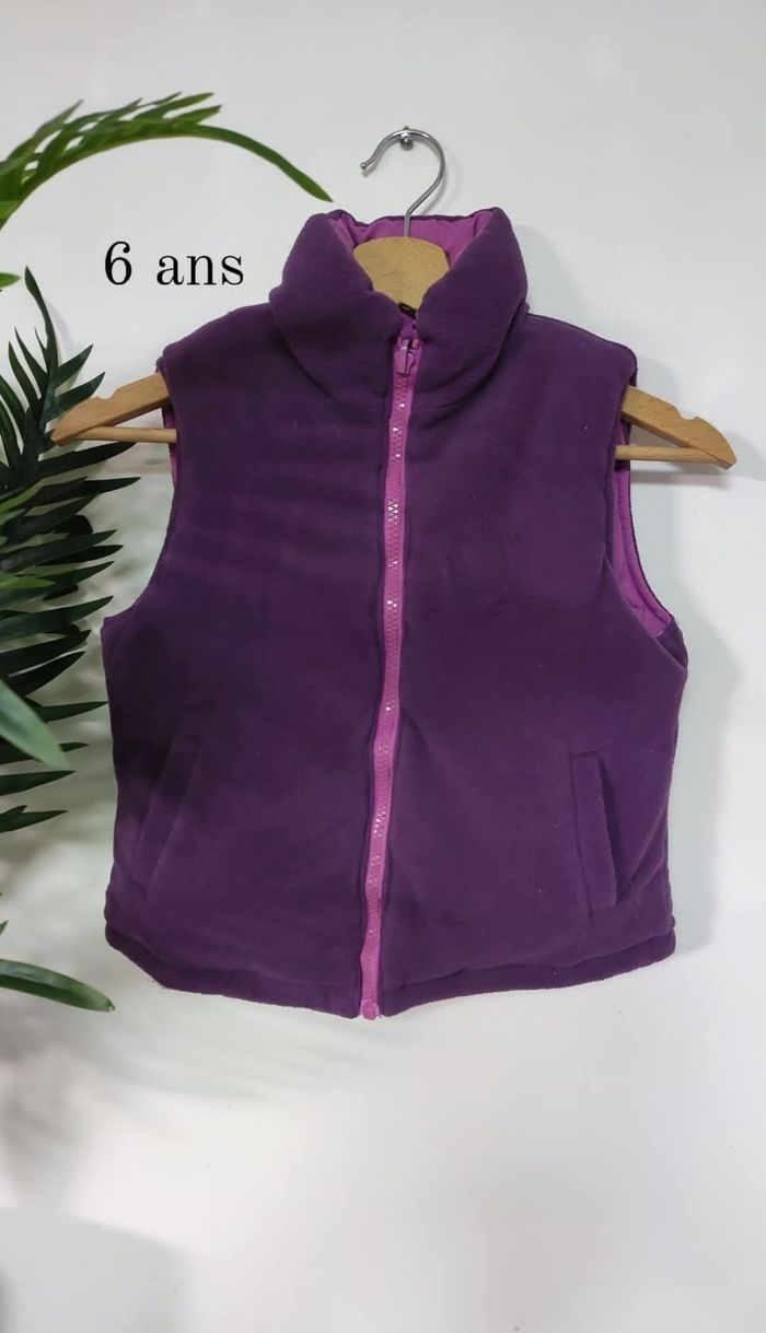 Doudoune sans manche réversible enfant - photo numéro 5