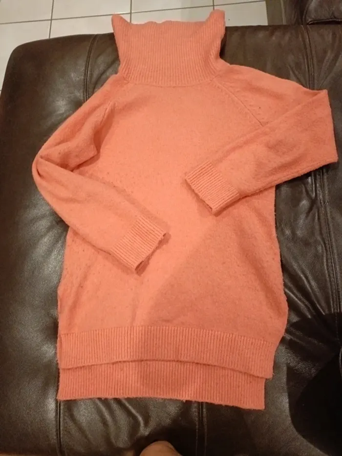 Pull col roulé in extenso 12 ans chaud
