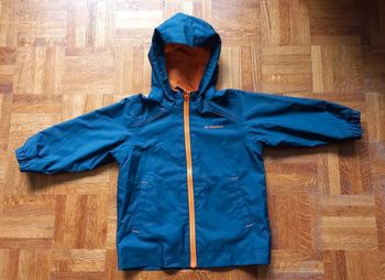 Kway decathlon bleu /orangé t2