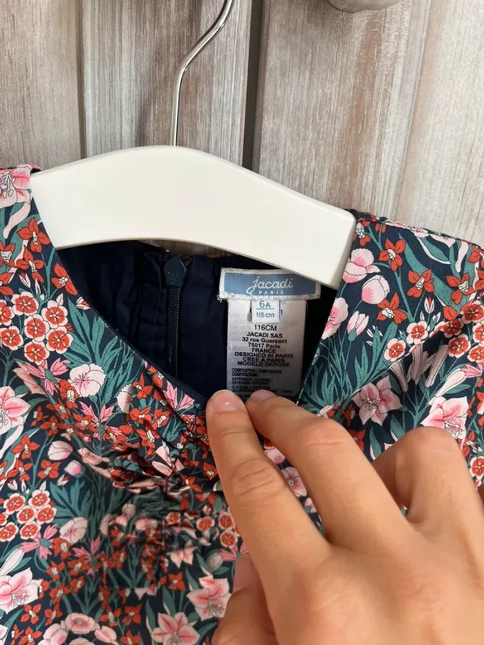 Robe Liberty primerose t. 6 ans - photo numéro 7