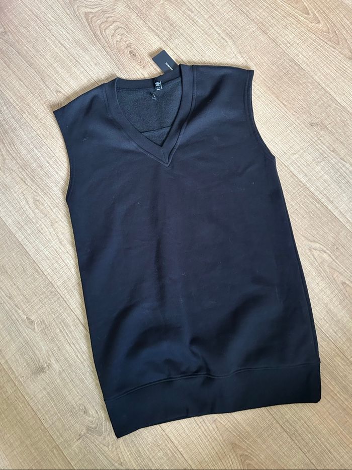 Pull sweat noir neuf sans manches Vero Moda taille S (valeur 25€) - photo numéro 7