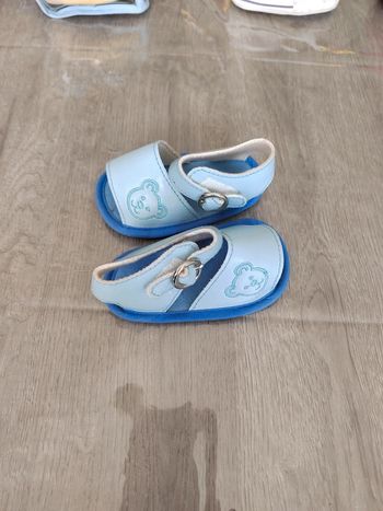 Sandales bébé bleu P16