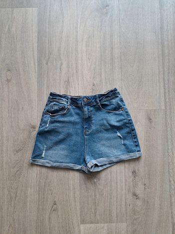 Short en jeans