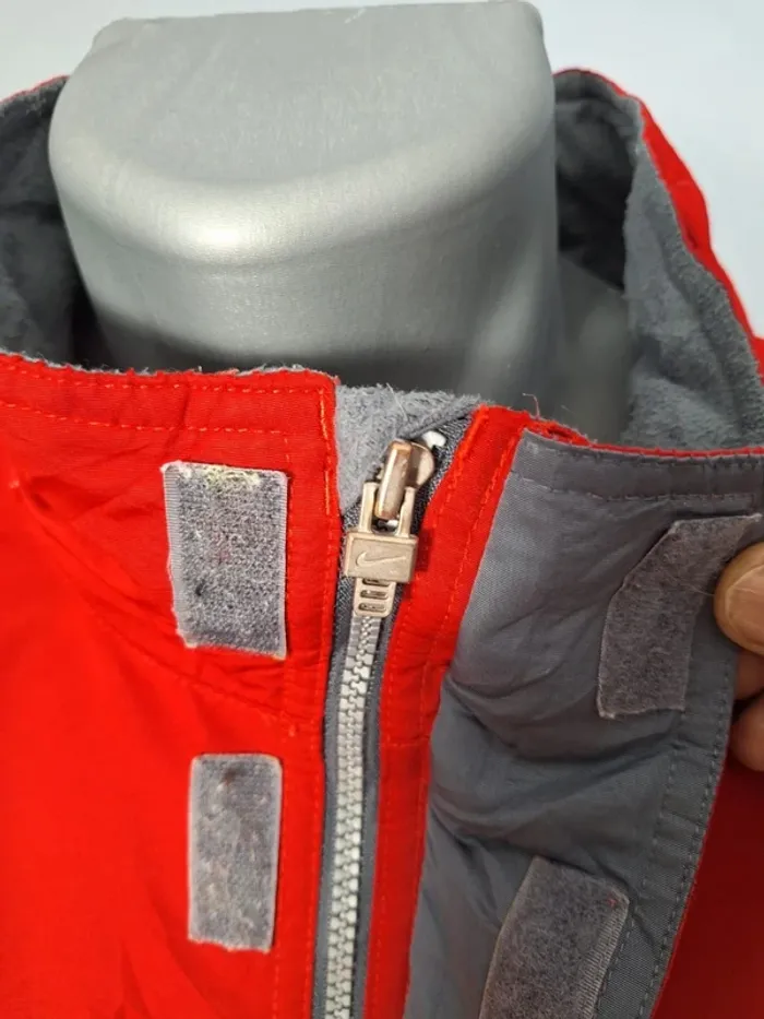 Blouson vintage nike homme rouge taille 2XL brodé (254) - photo numéro 8