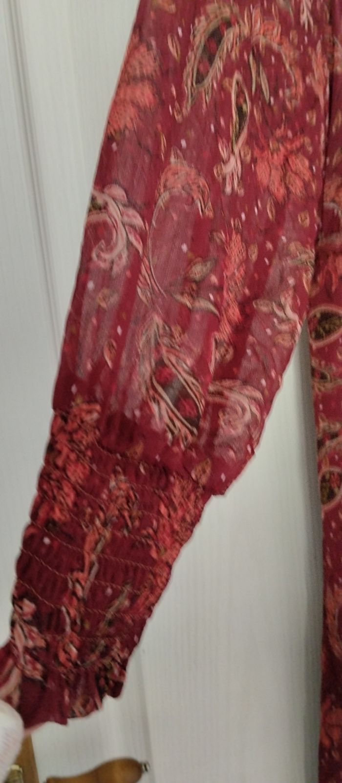 Robe imprimé rouge - photo numéro 3