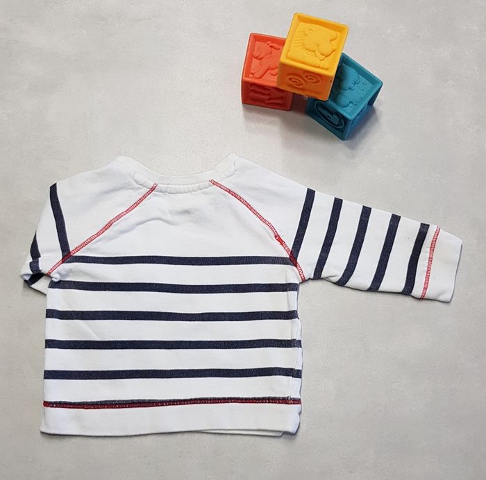 Sweat vertbaudet 6 mois - photo numéro 2