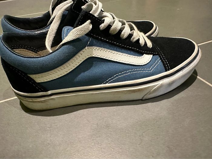 Vans bleu/bleu marine pointure 38 - photo numéro 11