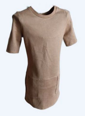 Robe effet velours