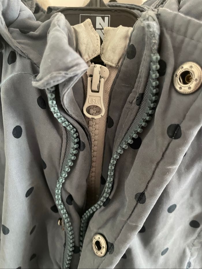 Manteau chaud bonnet moufle - photo numéro 5