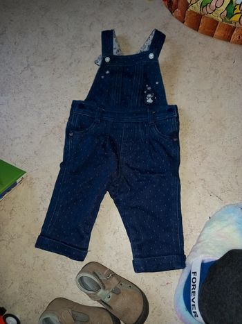 Salopette sergent  major 9mois stretch